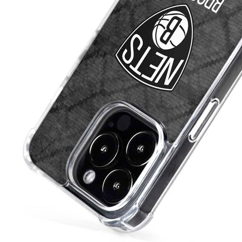 NBA Brooklyn Nets Dark Rust iPhone 16 Pro MagSafe Case